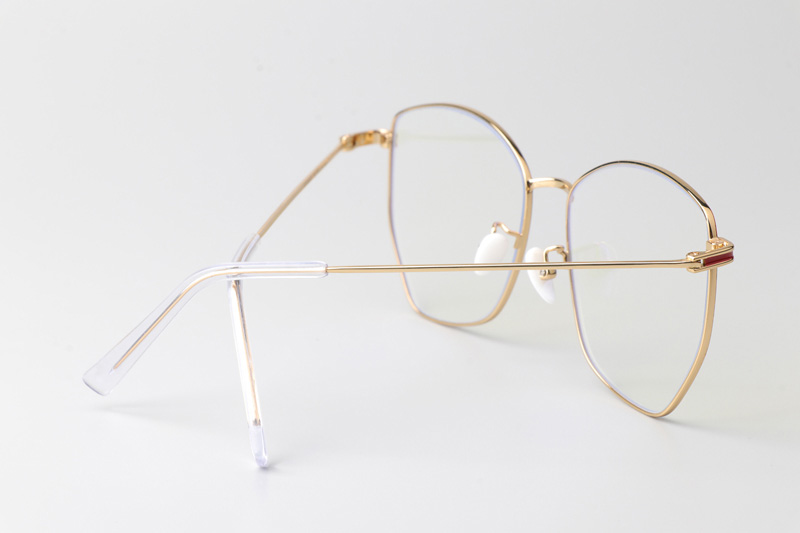 CL196003 Eyeglasses Red Blue Gold