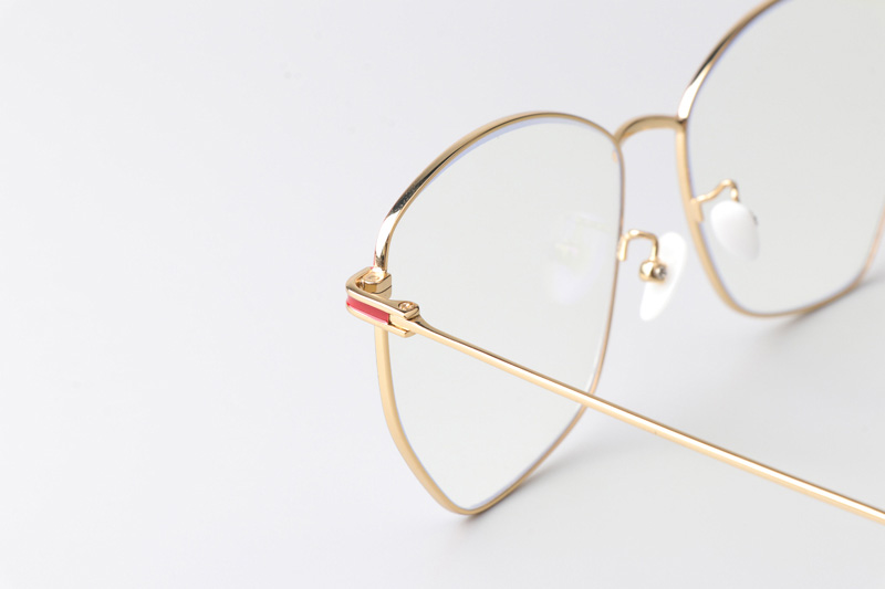 CL196003 Eyeglasses Red Blue Gold