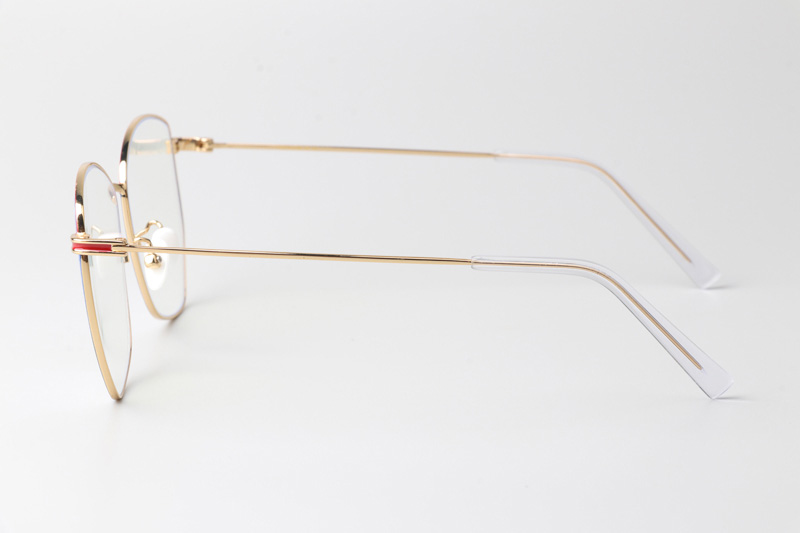 CL196003 Eyeglasses Red Blue Gold