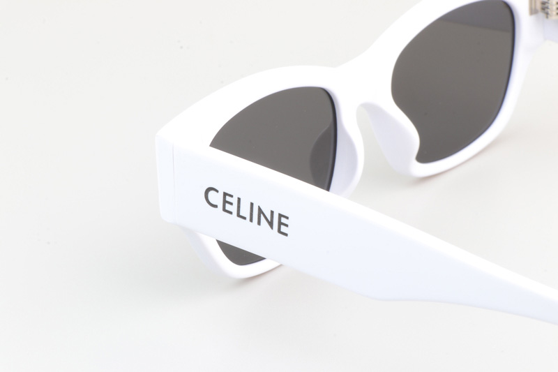 CL40197U Sunglasses White Gray