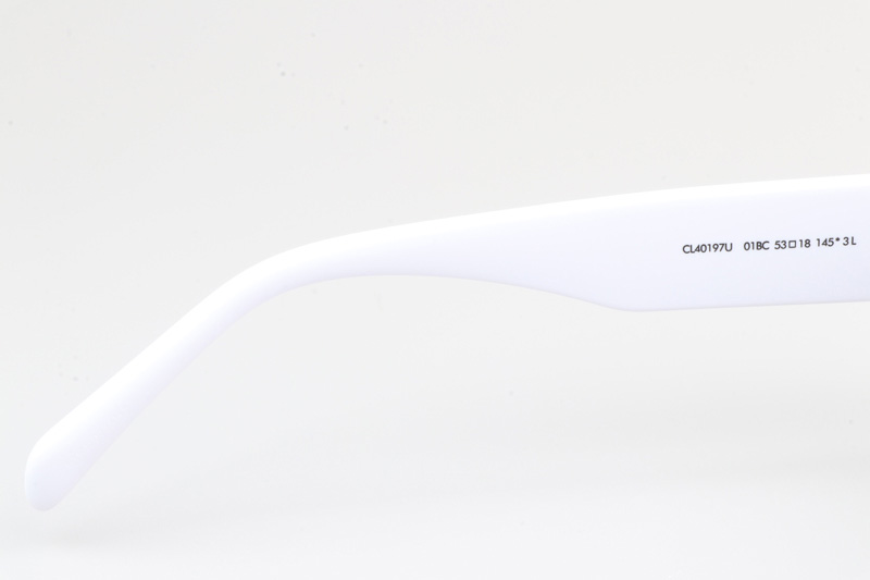 CL40197U Sunglasses White Gray