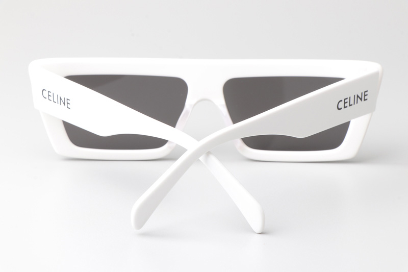 CL40214U Sunglasses White Gray