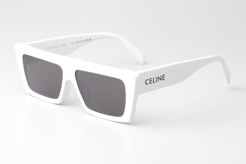 CL40214U Sunglasses White Gray