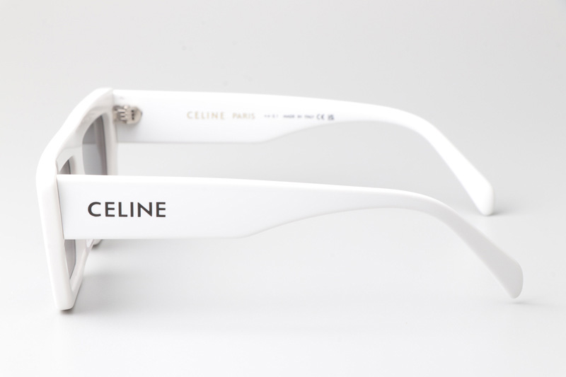 CL40214U Sunglasses White Gray