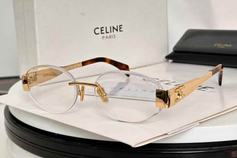 CL40240I Eyeglasses Gold