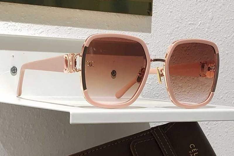 CL40250 Sunglasses Pink Gradient Pink