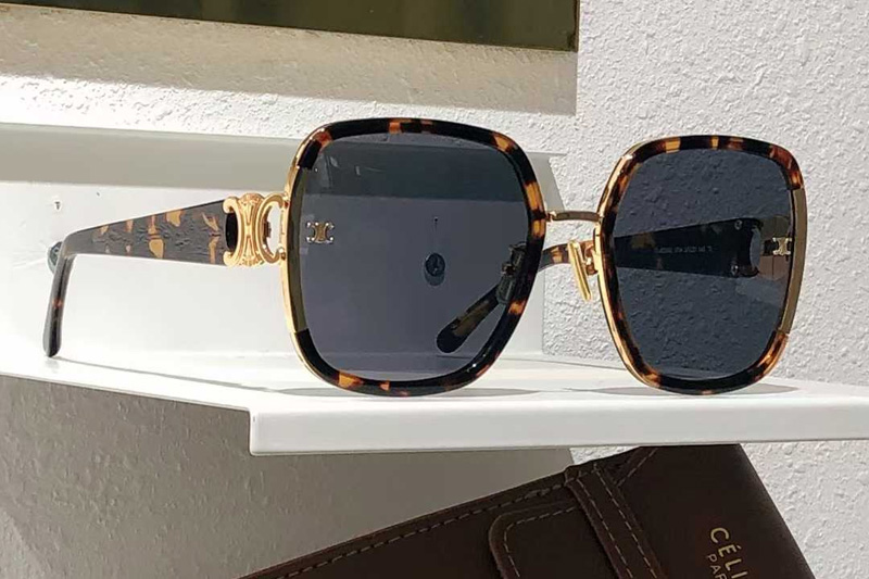 CL40250 Sunglasses Tortoise Gray