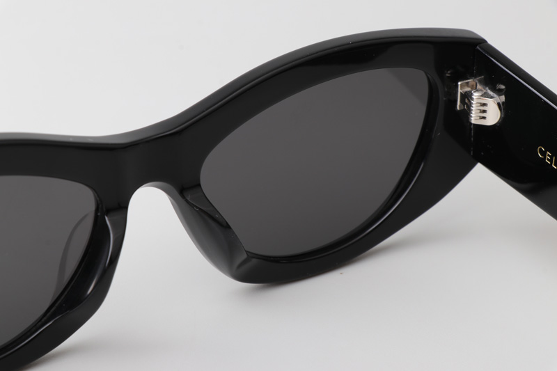 CL40308U Sunglasses Black Gold Gray