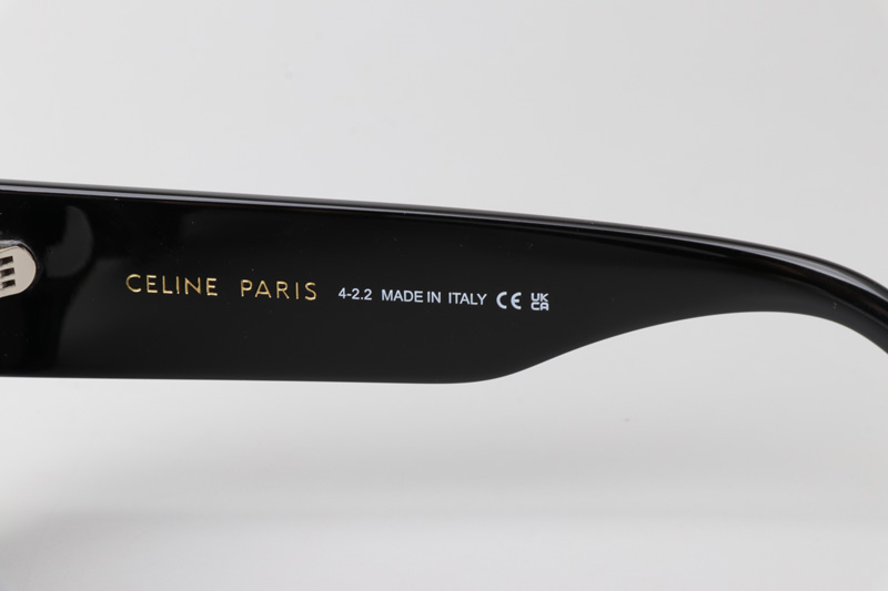 CL40308U Sunglasses Black Gold Gray