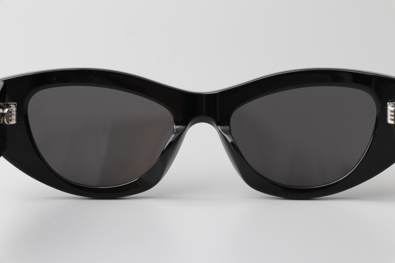 CL40308U Sunglasses Black Gold Gray