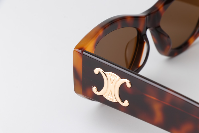 CL40308U Sunglasses Tortoise Gold Brown