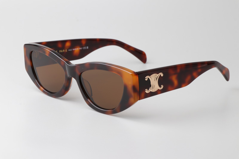 CL40308U Sunglasses Tortoise Gold Brown