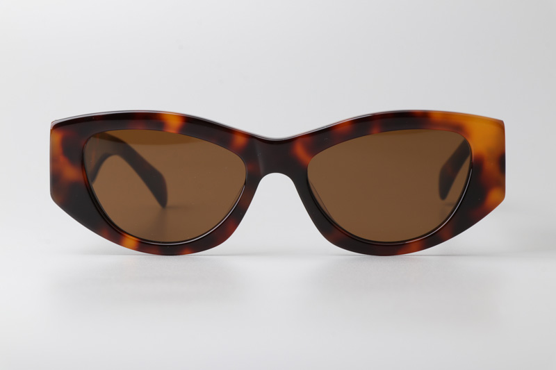 CL40308U Sunglasses Tortoise Gold Brown