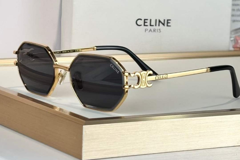 CL42149U Sunglasses Gold Gray