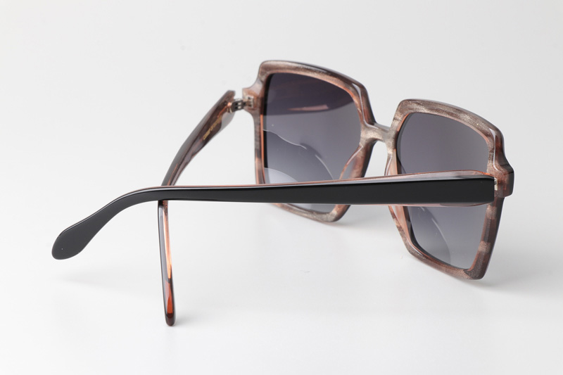 CSHK007 Sunglasses Black Gradient Gray