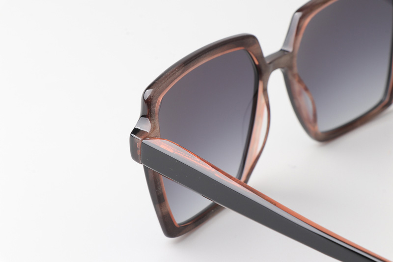 CSHK007 Sunglasses Black Gradient Gray