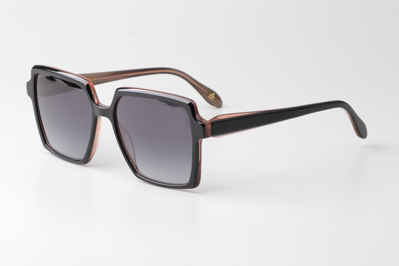 CSHK007 Sunglasses Black Gradient Gray
