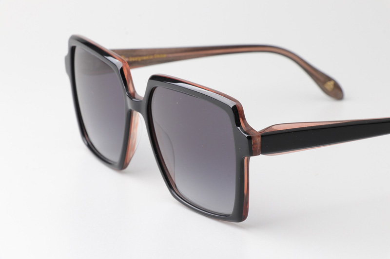 CSHK007 Sunglasses Black Gradient Gray