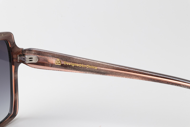 CSHK007 Sunglasses Black Gradient Gray