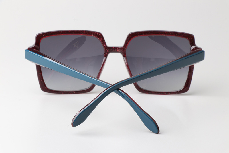 CSHK007 Sunglasses Blue Gradient Gray