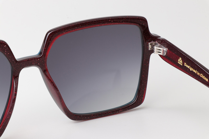 CSHK007 Sunglasses Blue Gradient Gray