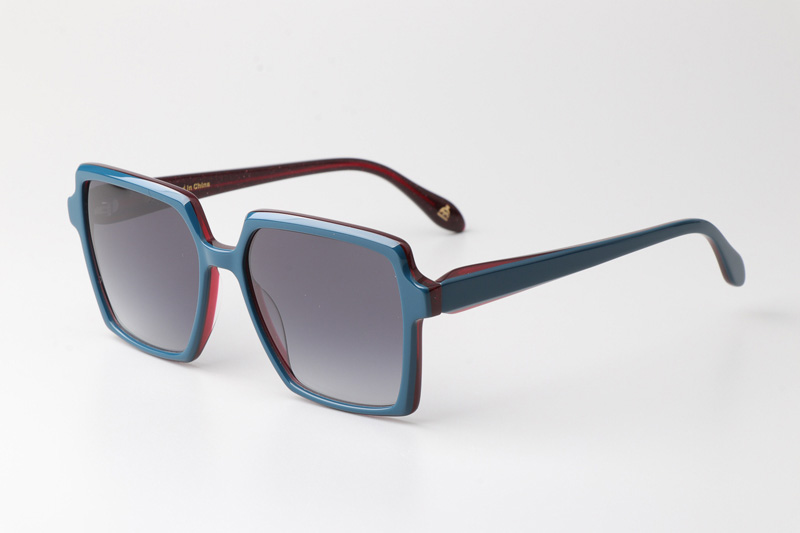 CSHK007 Sunglasses Blue Gradient Gray