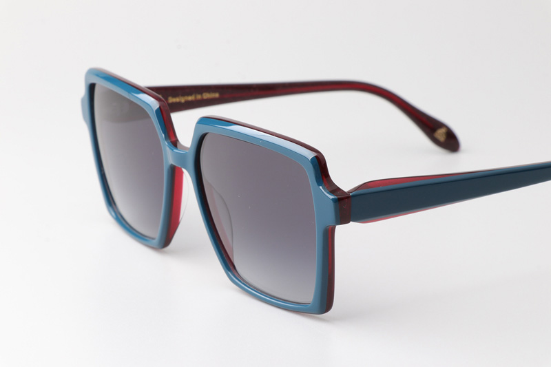 CSHK007 Sunglasses Blue Gradient Gray