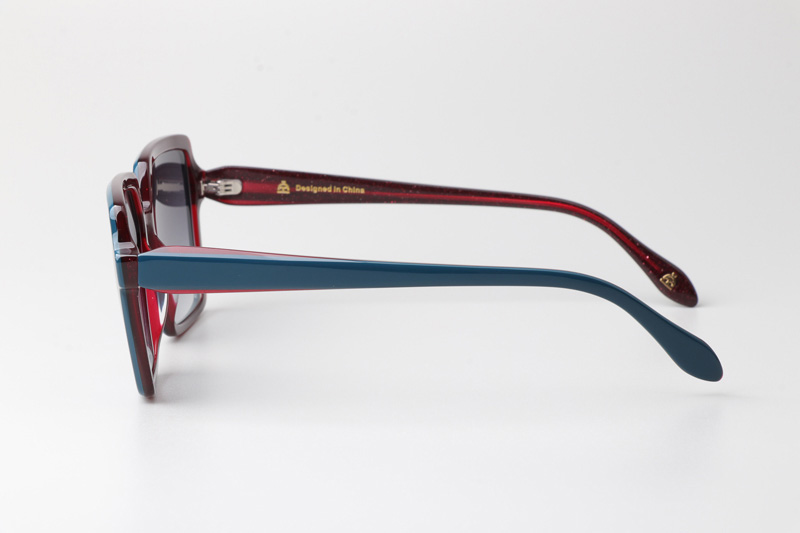 CSHK007 Sunglasses Blue Gradient Gray