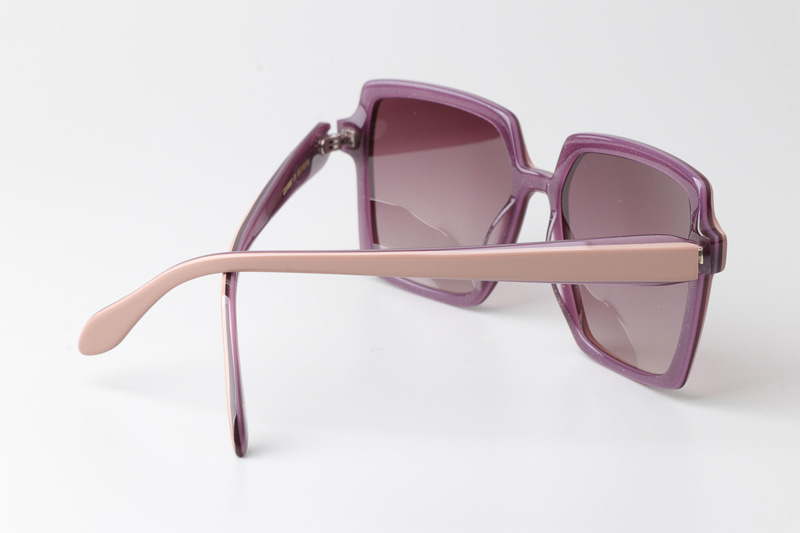 CSHK007 Sunglasses Cream Gradient Pink