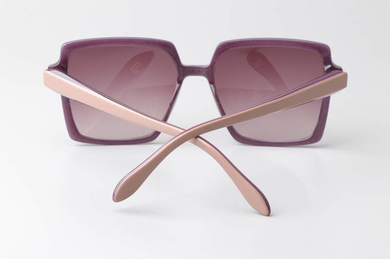 CSHK007 Sunglasses Cream Gradient Pink