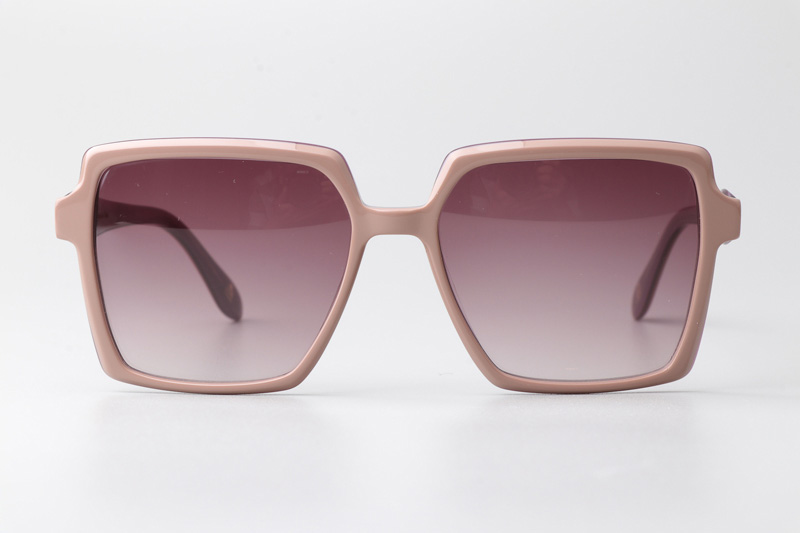 CSHK007 Sunglasses Cream Gradient Pink