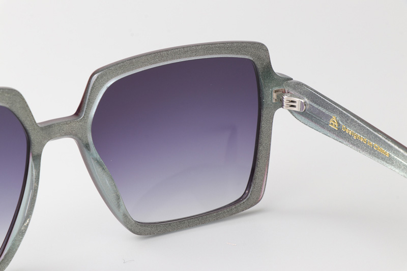 CSHK007 Sunglasses Purple Gradient Blue