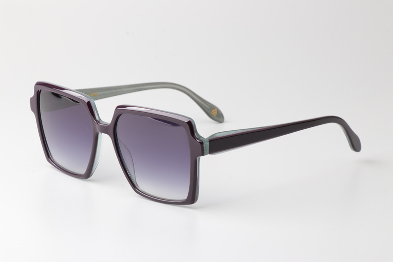 CSHK007 Sunglasses Purple Gradient Blue