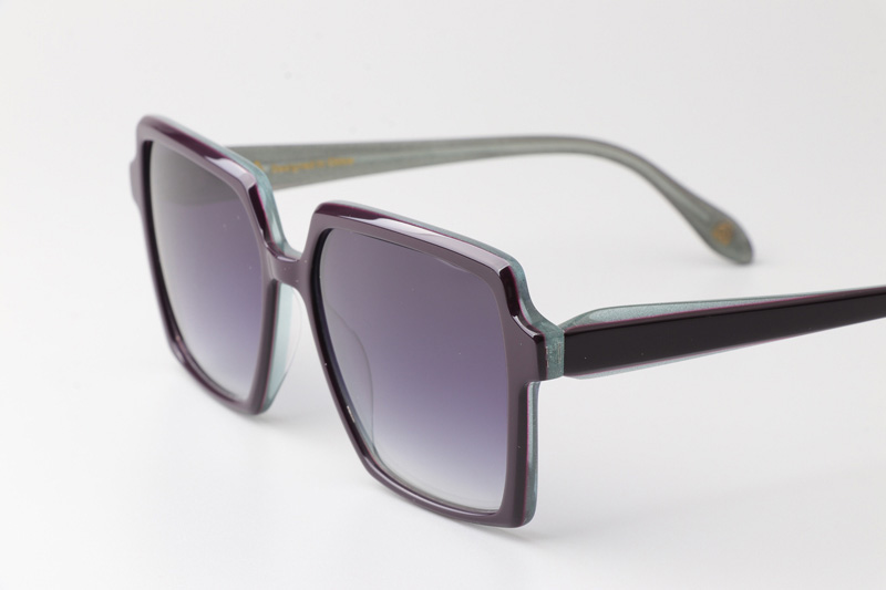CSHK007 Sunglasses Purple Gradient Blue