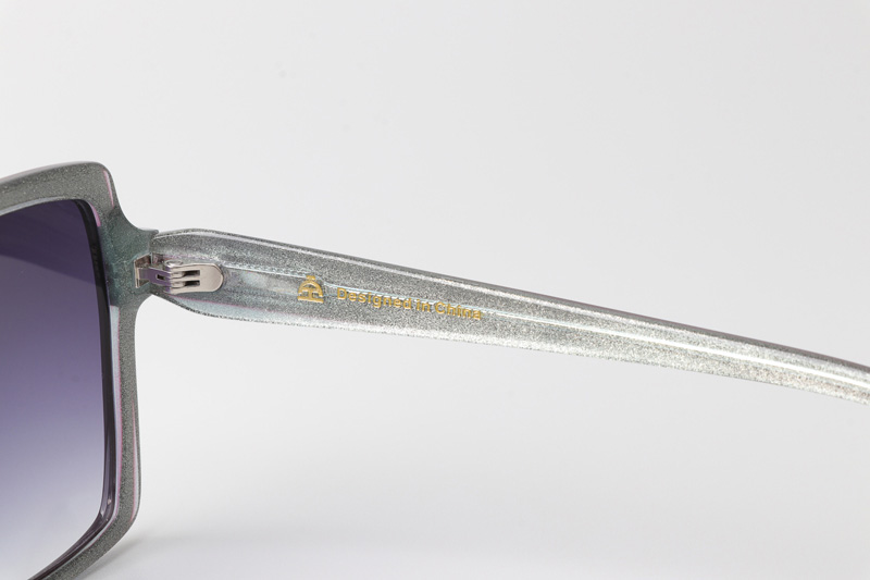 CSHK007 Sunglasses Purple Gradient Blue