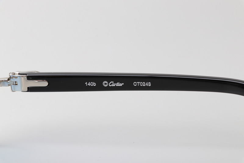 CT0243 Sunglasses Silver Gradient Blue