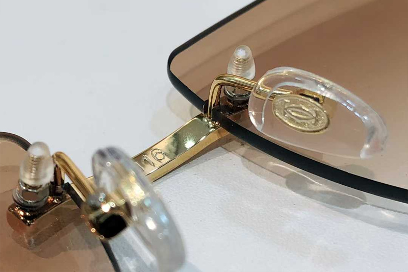 CT0273S Sunglasses Gold Gradient Brown