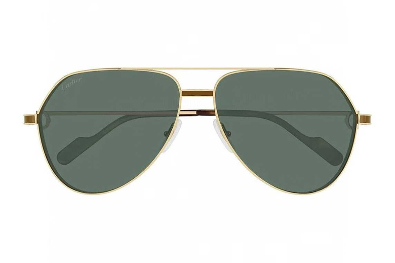 CT0334S Sunglasses Gold Green