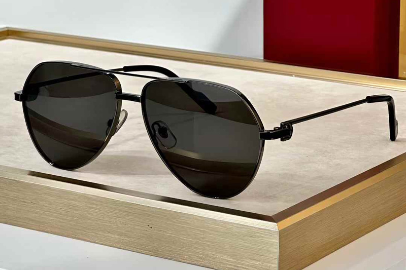 CT0334S Sunglasses Gunmetal Gray