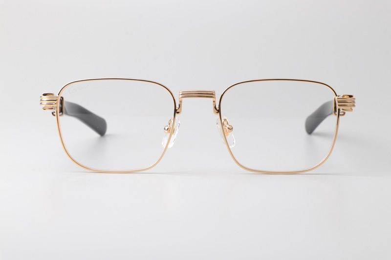 CT0363S Eyeglasses Gold White Black