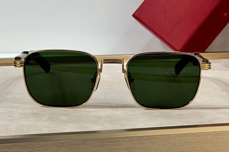 CT0363S Sunglasses Gold Red Green