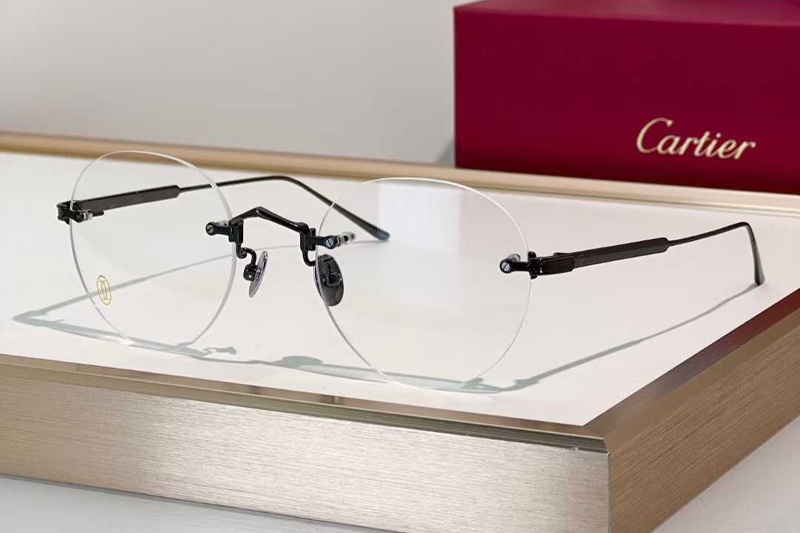 CT0393S Eyeglasses Gunmetal