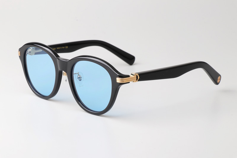 CT0395S Sunglasses Black Gold Blue