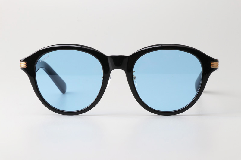 CT0395S Sunglasses Black Gold Blue