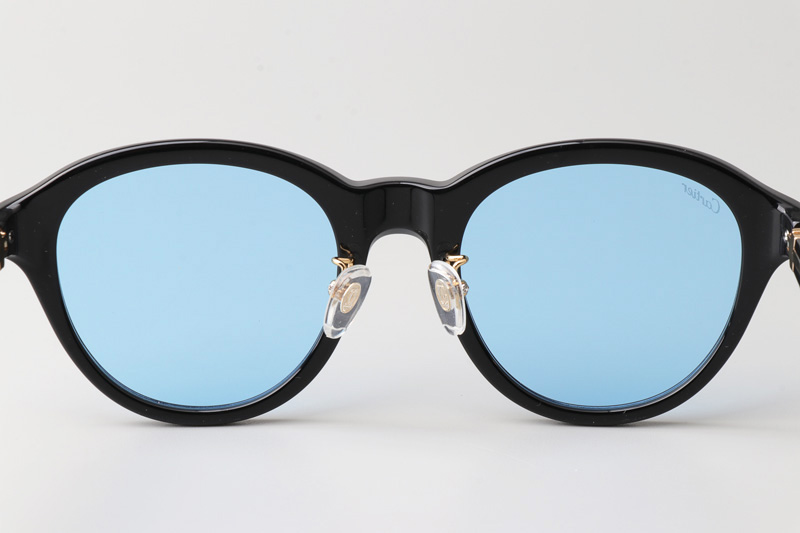CT0395S Sunglasses Black Gold Blue