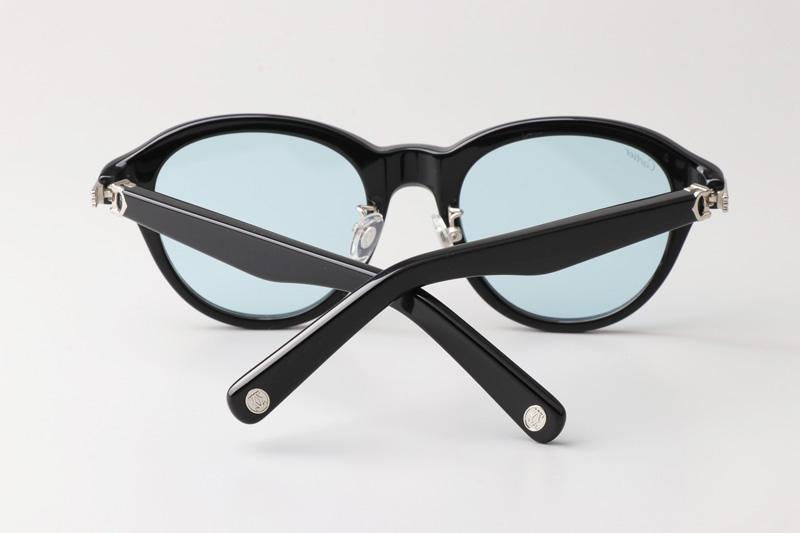 CT0395S Sunglasses Black Silver Blue