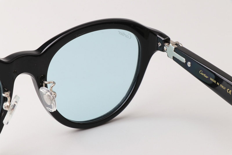 CT0395S Sunglasses Black Silver Blue