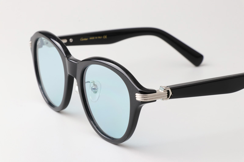 CT0395S Sunglasses Black Silver Blue