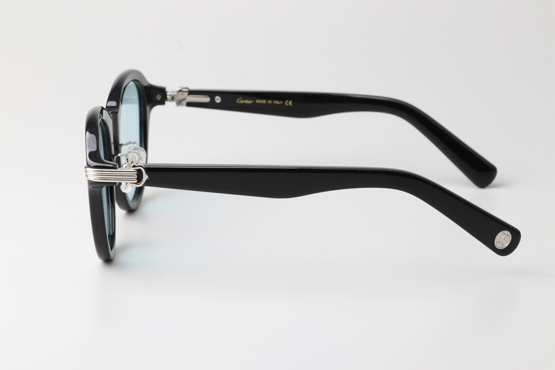 CT0395S Sunglasses Black Silver Blue