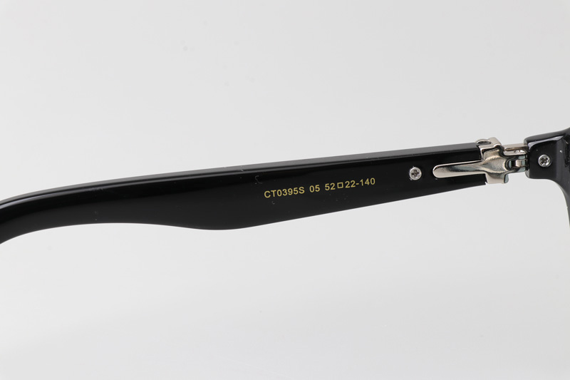 CT0395S Sunglasses Black Silver Blue